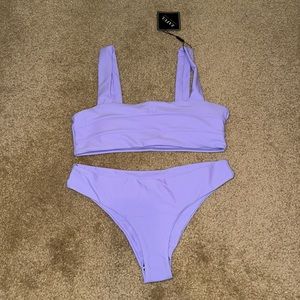 Purple bikini